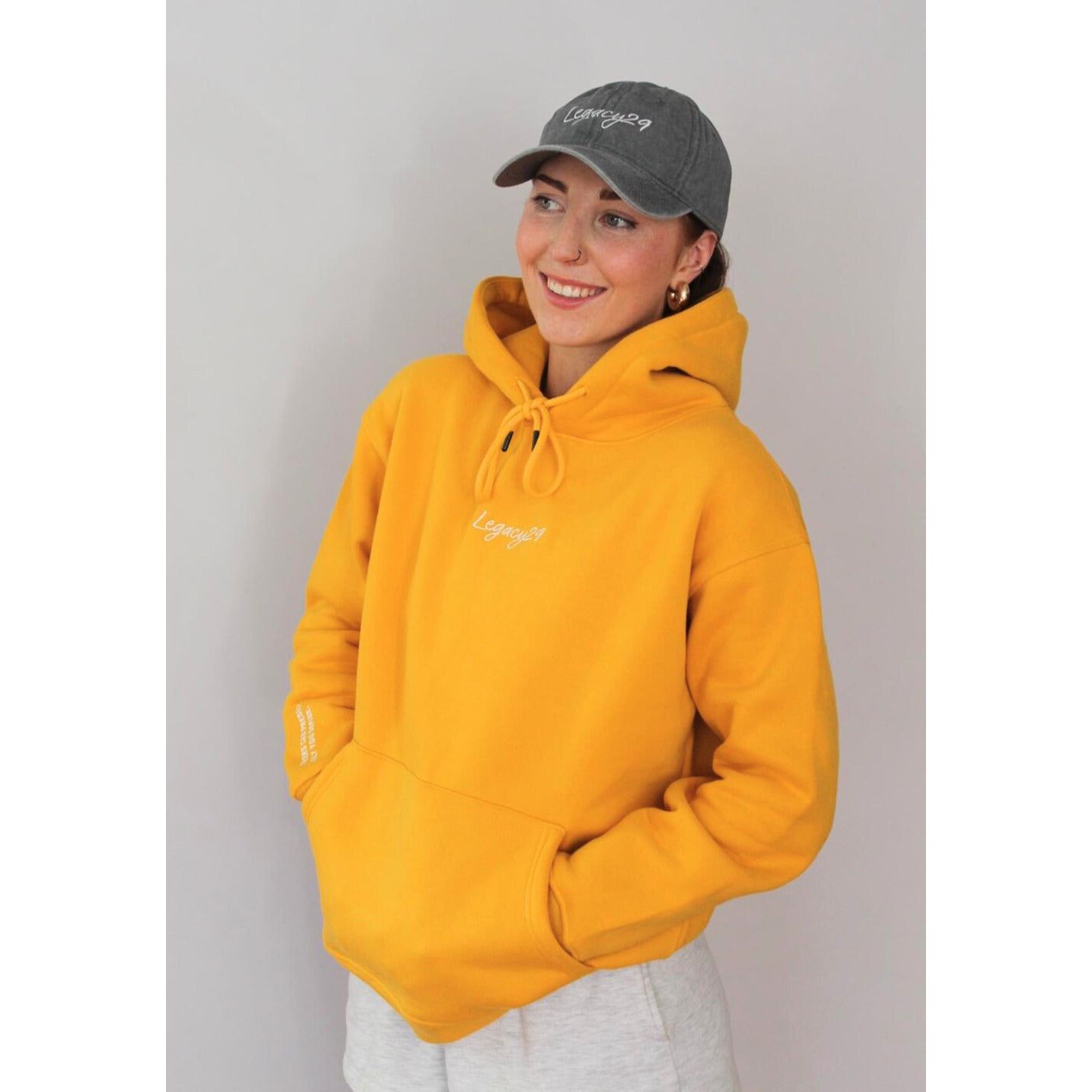 Legacy29 Resilience Collection: Golden Glow Yellow Hoodie