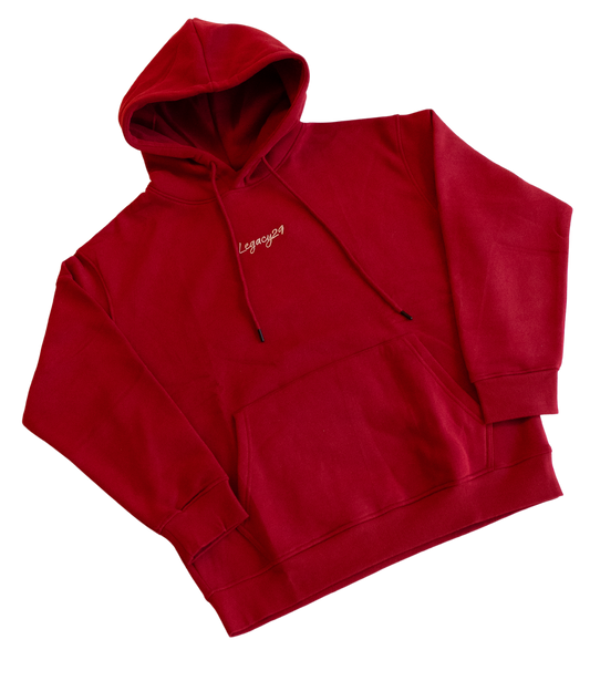 Legacy29 Resilience Collection: Crimson Courage Hoodie