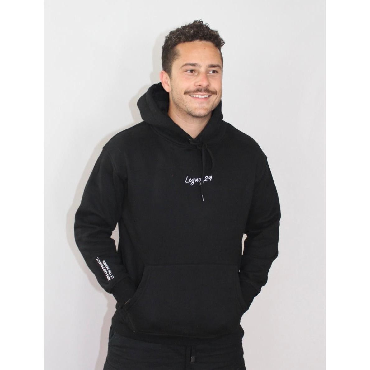 Legacy29 Resilience Collection: Bold Beginnings Black Hoodie