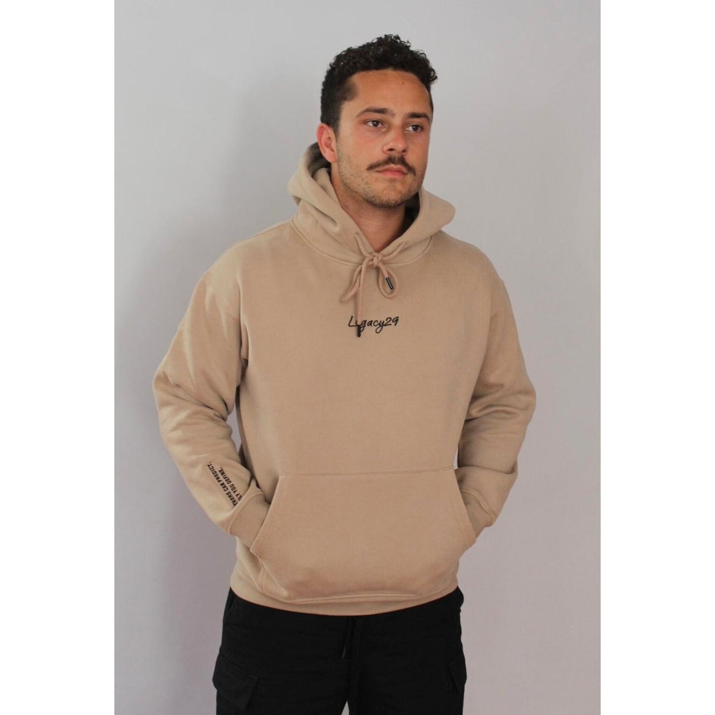 Legacy29 Resilience Collection: Desert Dawn Beige Hoodie