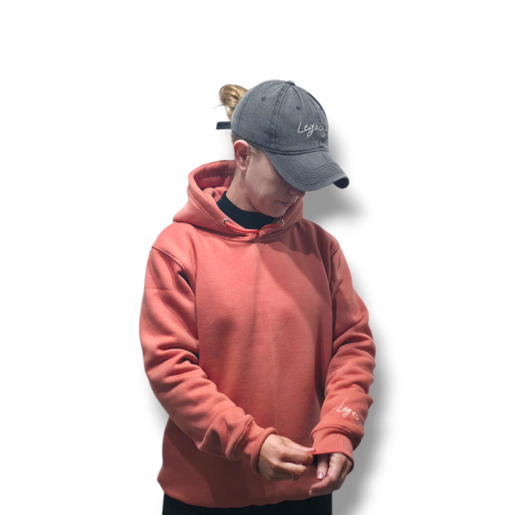 The Legacy29 Essential Hoodie - Dusty Pink